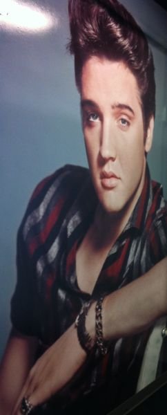 Wall-sized Elvis