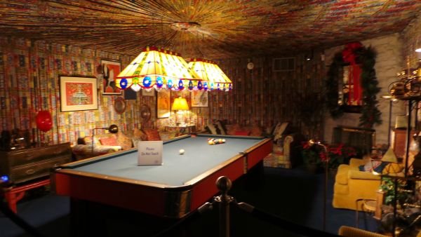 The pool room